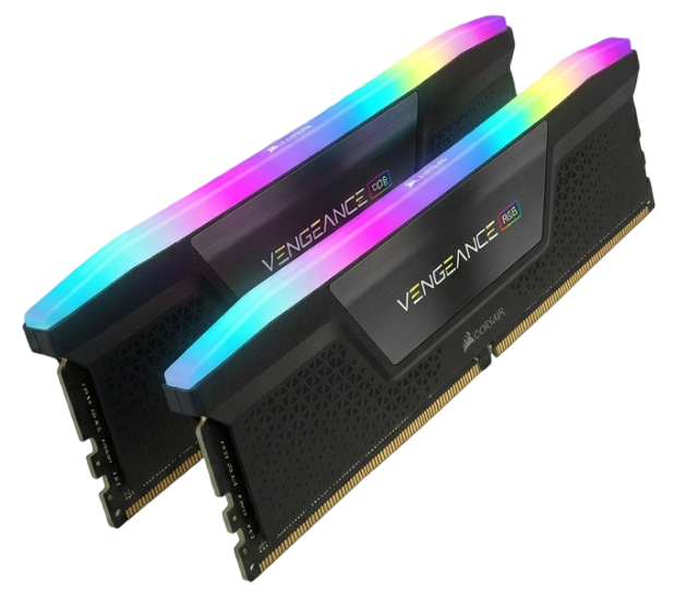 Dual Channel RGB RAM Kit mit zwei beleuchteten Speichersticks für Gaming PCs und leistungsstarke Anwendungen