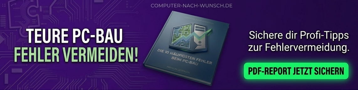 Teure Fehler beim PC-Bau vermeiden